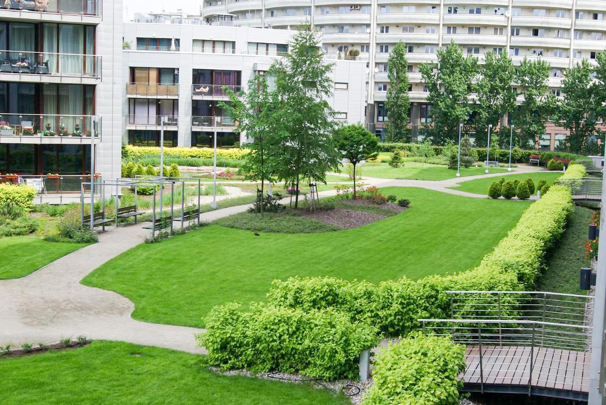 Triton Apartments 华沙 外观 照片