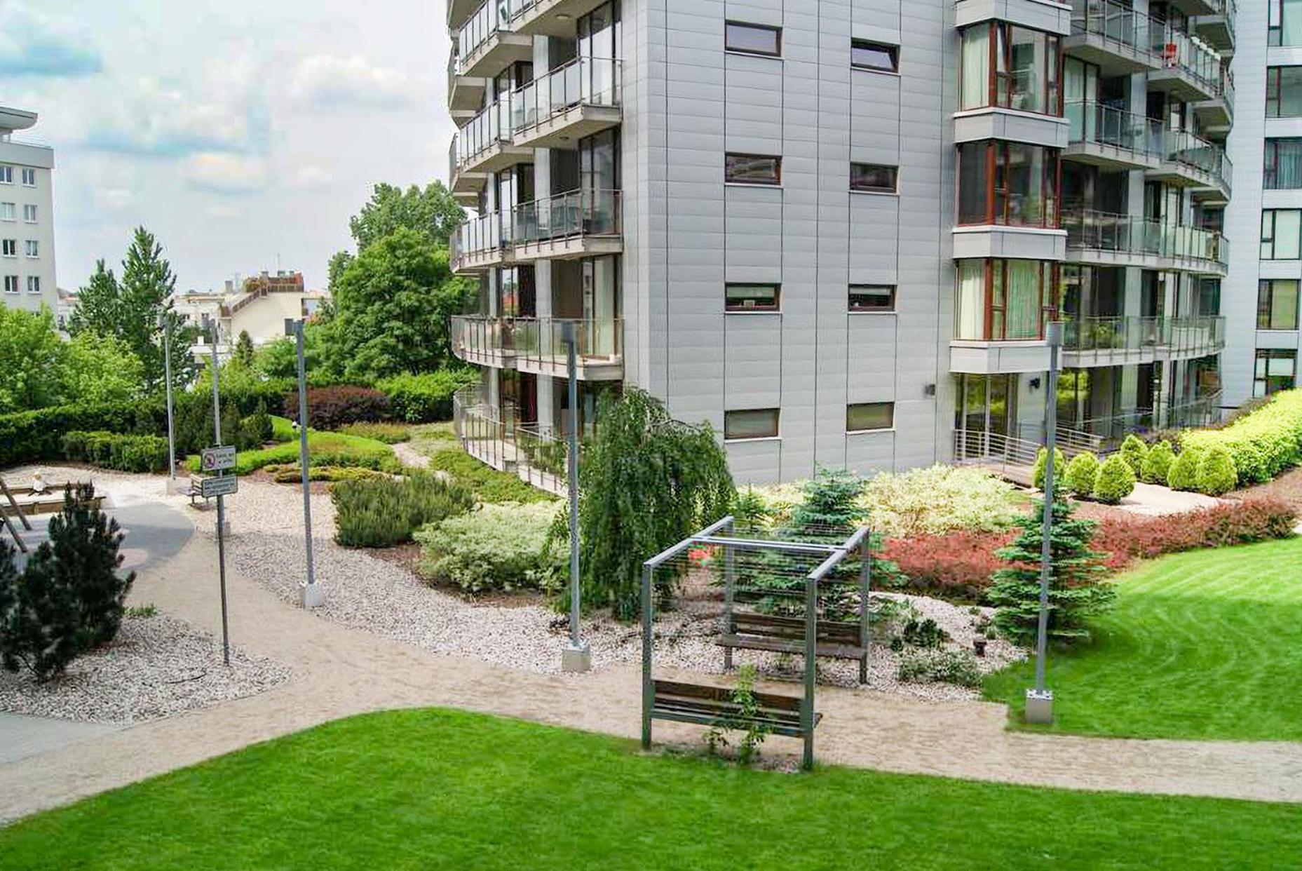Triton Apartments 华沙 外观 照片